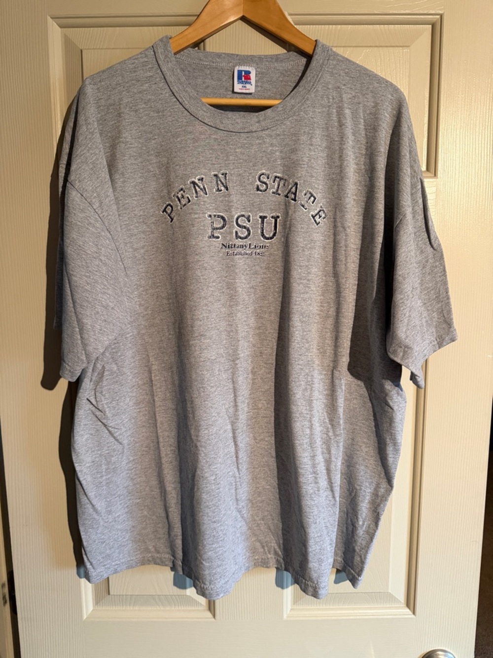 Penn State PSU Russell Athletic’s Gray Short Sleeve Tee